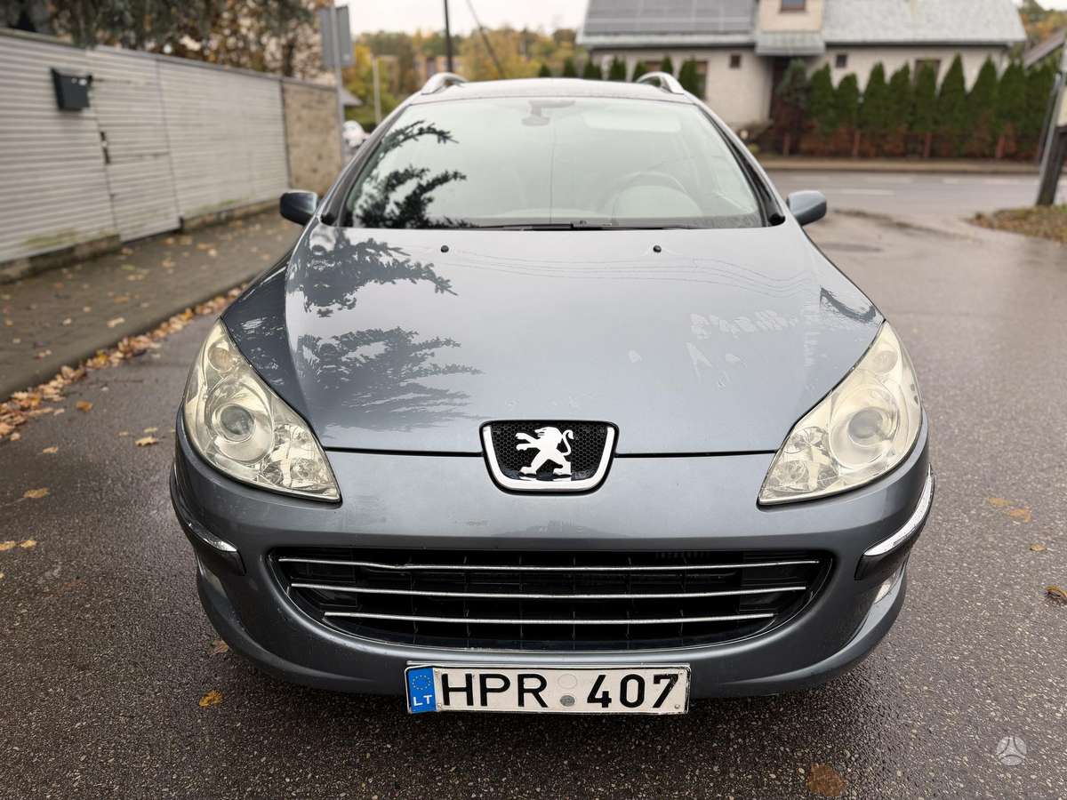Peugeot 407 2005 — салон