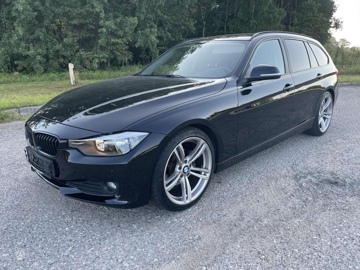 BMW 316 2014 — rear view