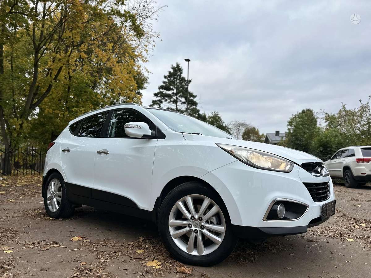 Hyundai ix35 2011 — вигляд ззаду