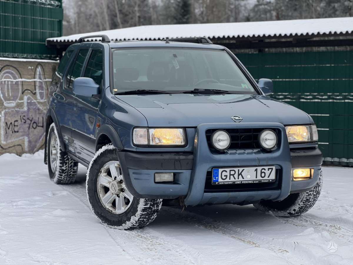 Opel Frontera 2004 — авто для ЗСУ з Європи