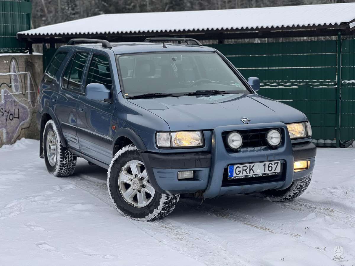Opel Frontera 2004 — двигун 2171 cm³, 120 HP (88kW)
