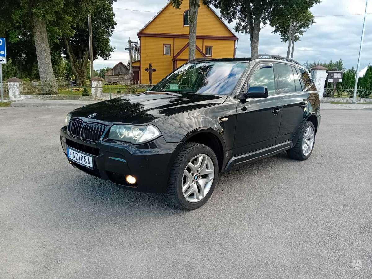 BMW X3 2006 — rear view