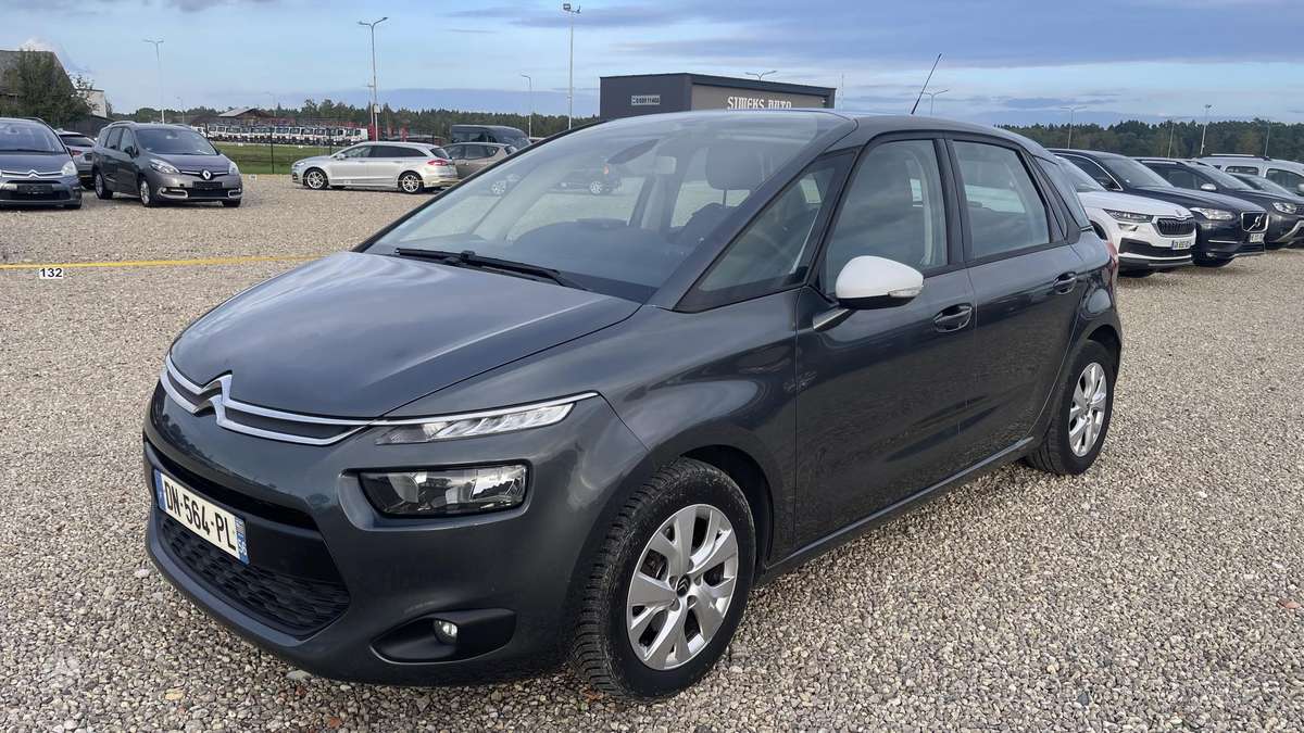 Citroen C4 2015 — вигляд ззаду