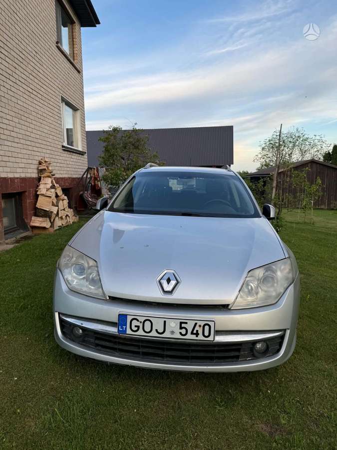 Renault Laguna 2008 — engine 1995 cm³, 131 HP (96kW)