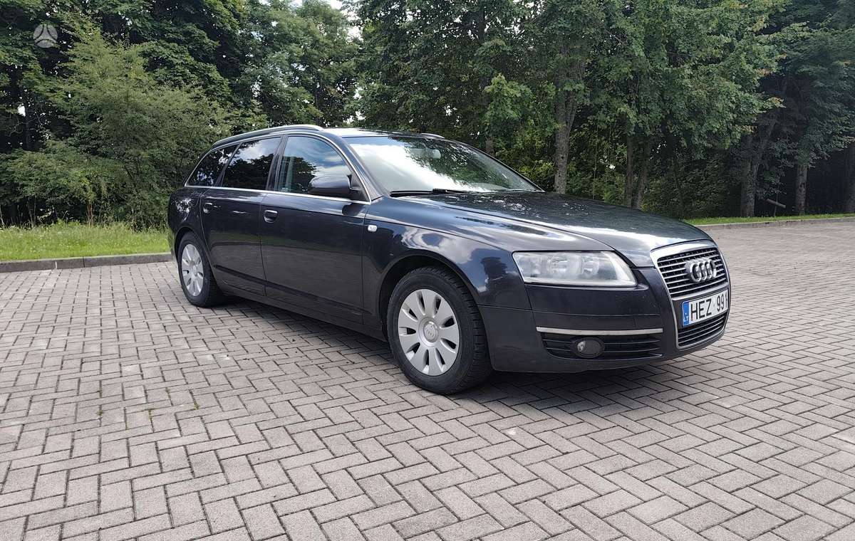 Audi A6 2007 — rear view
