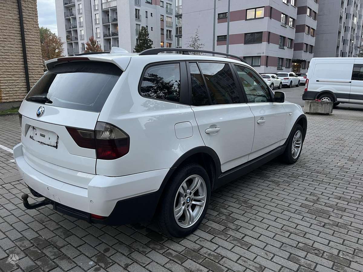 BMW X3 2008 — engine 1995 cm³, 177 HP (130kW)