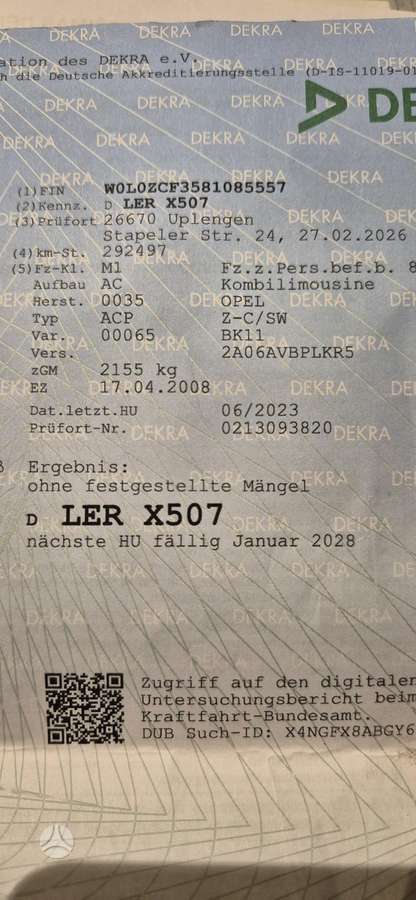 Opel Vectra 2008 — photo 7