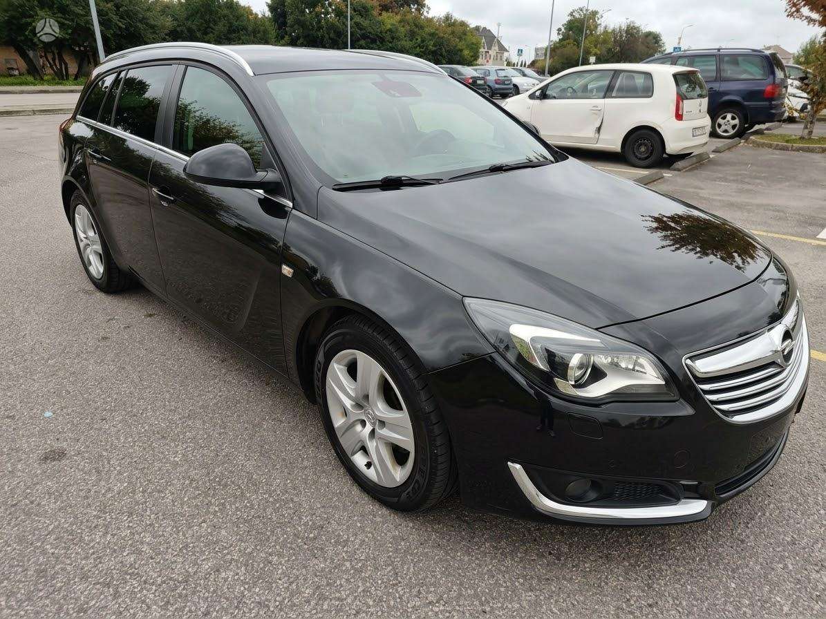 Opel Insignia 2015 — interior