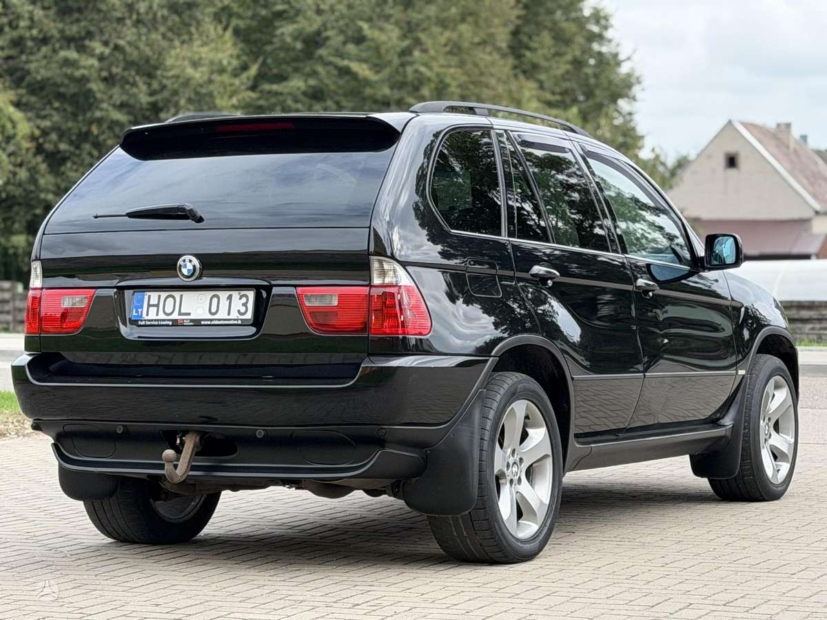 BMW X5 2006 — interior