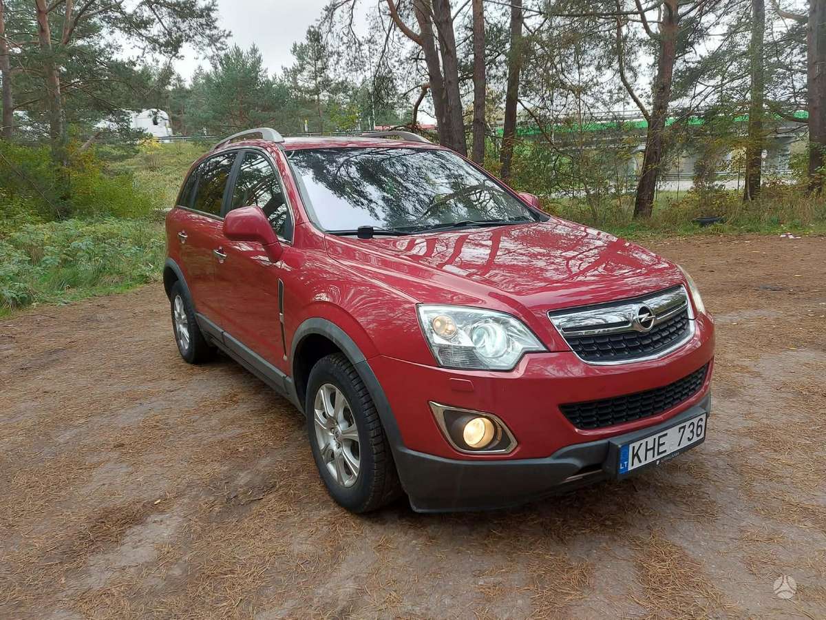 Opel Antara 2014 — салон