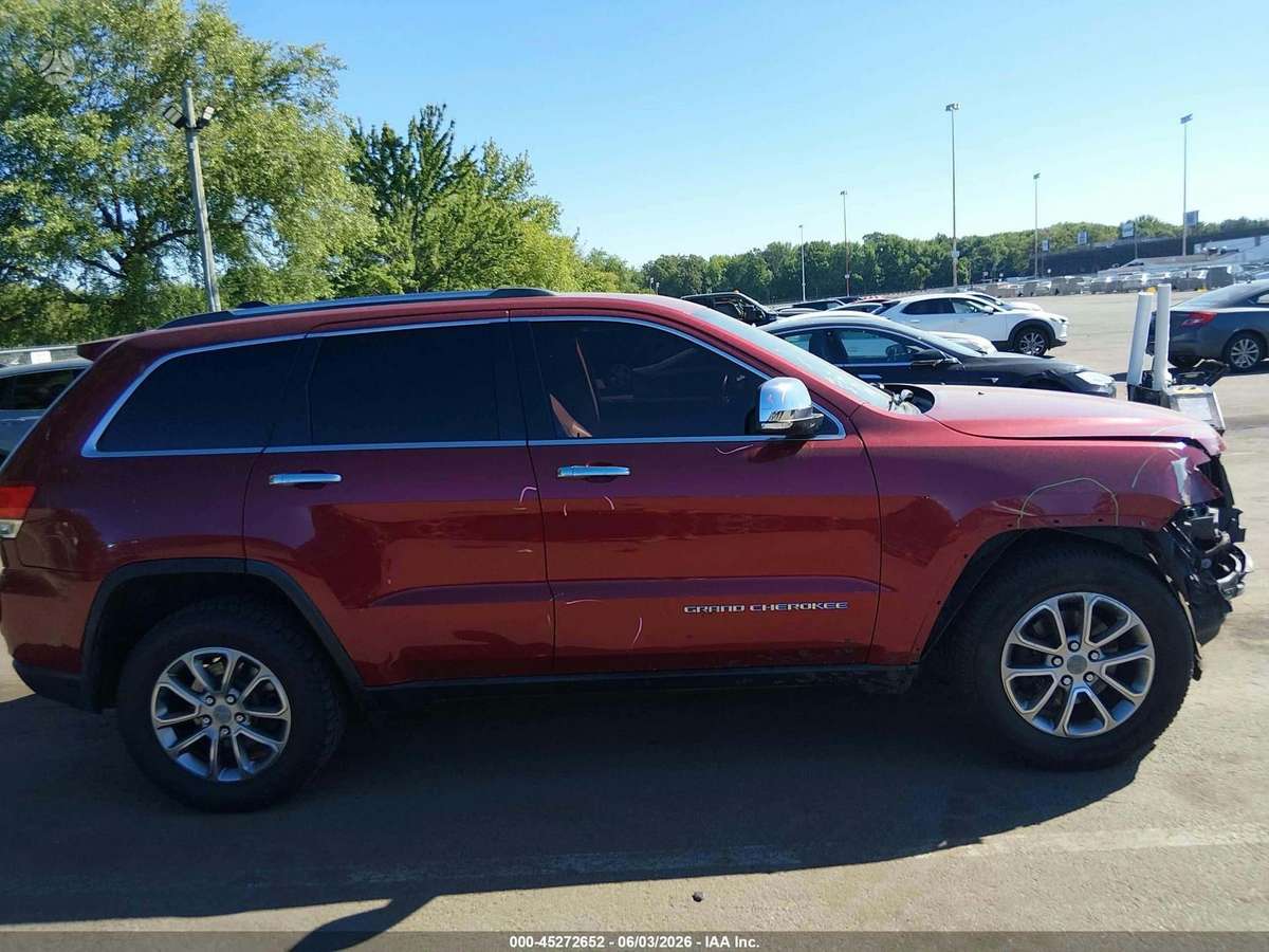 Jeep Grand 2014 — rear view