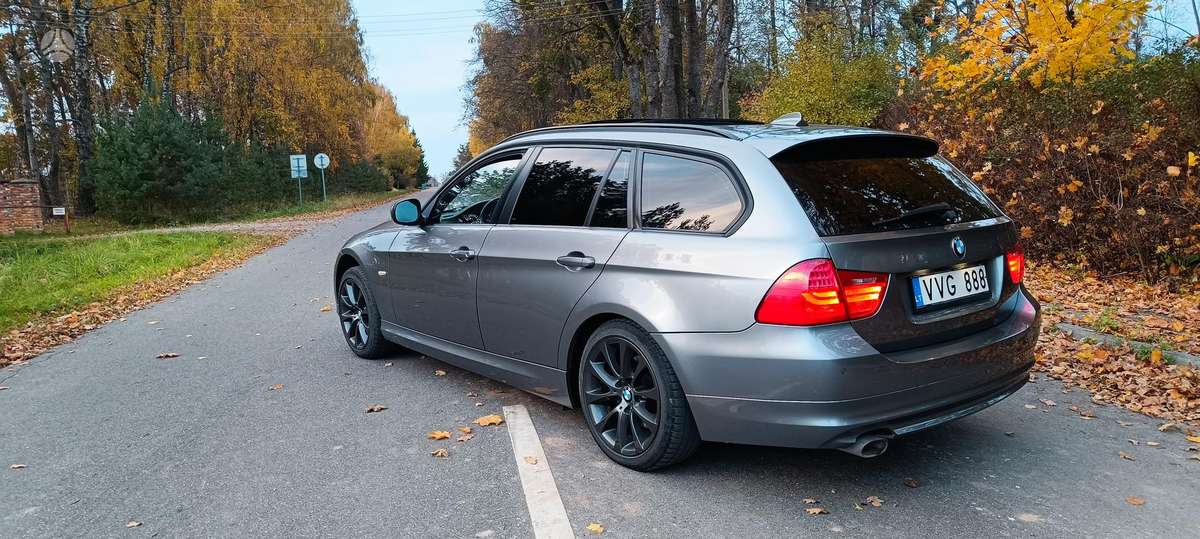 BMW 320 2010 — rear view