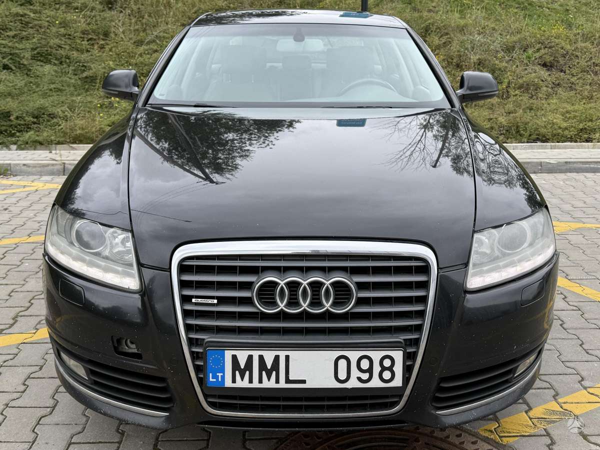 Audi A6 2009 — rear view