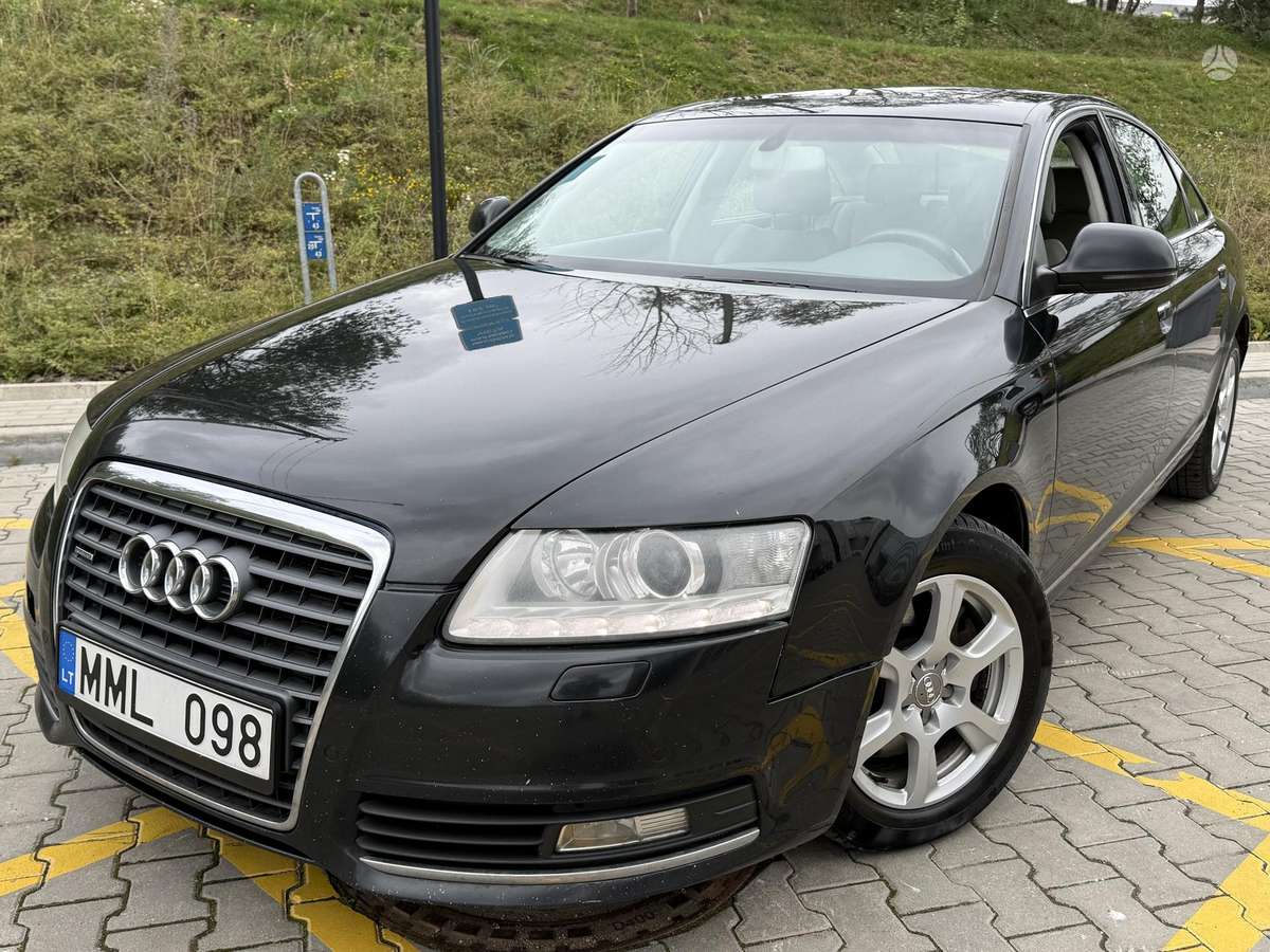 Audi A6 2009 — interior