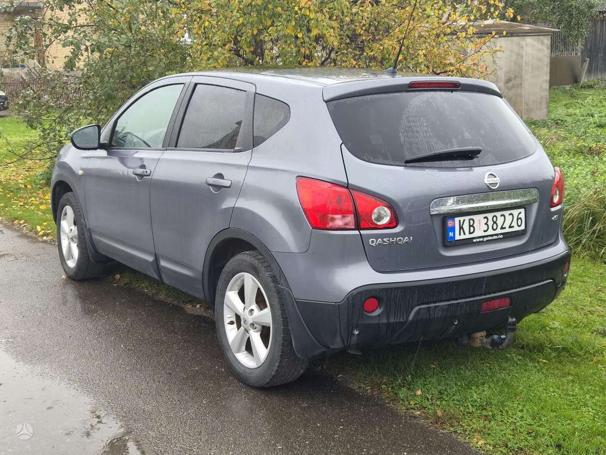 Nissan Qashqai 2009 — engine 1995 cm³, 150 HP (110kW)