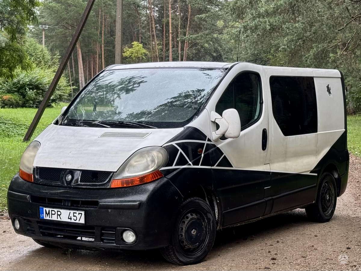 Renault Trafic 2005 — rear view