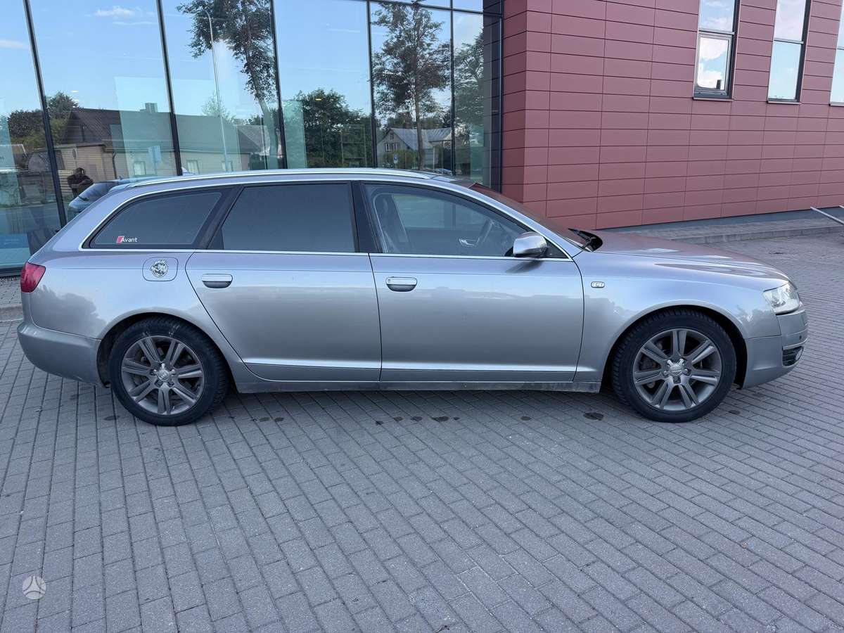 Audi A6 2007 — rear view