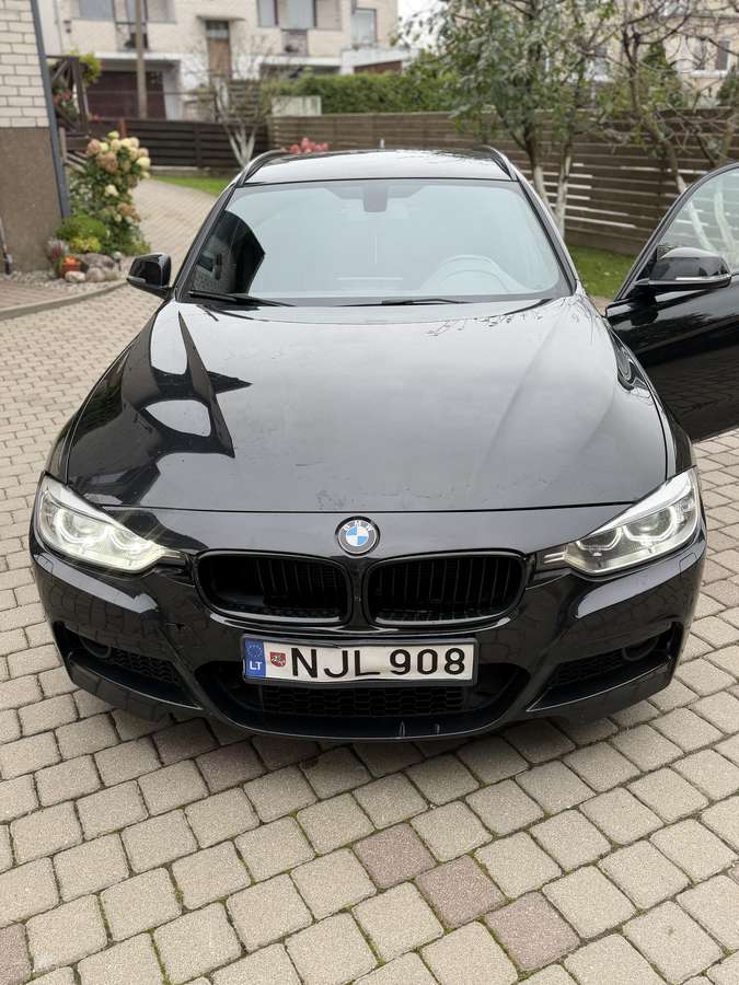 BMW 316 2015 — вигляд ззаду
