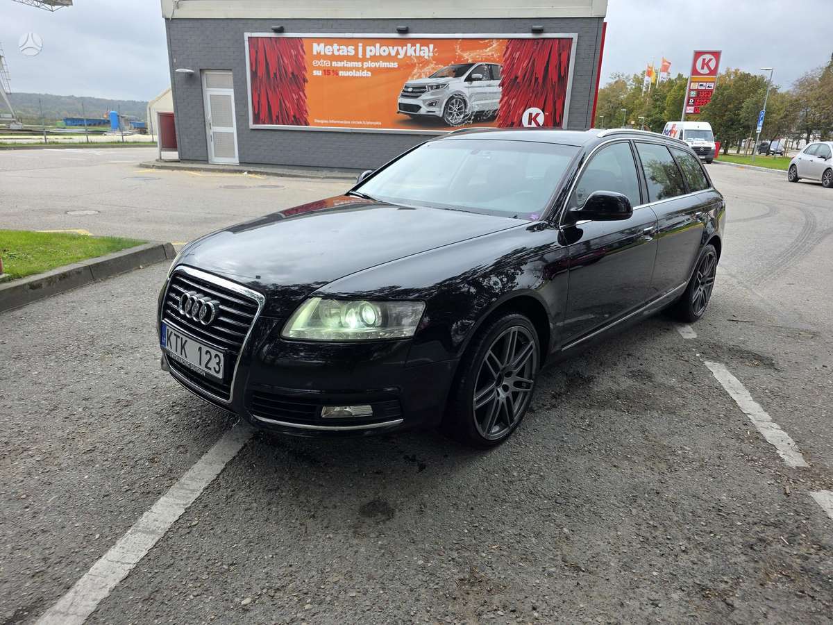 Audi A6 2008 — rear view
