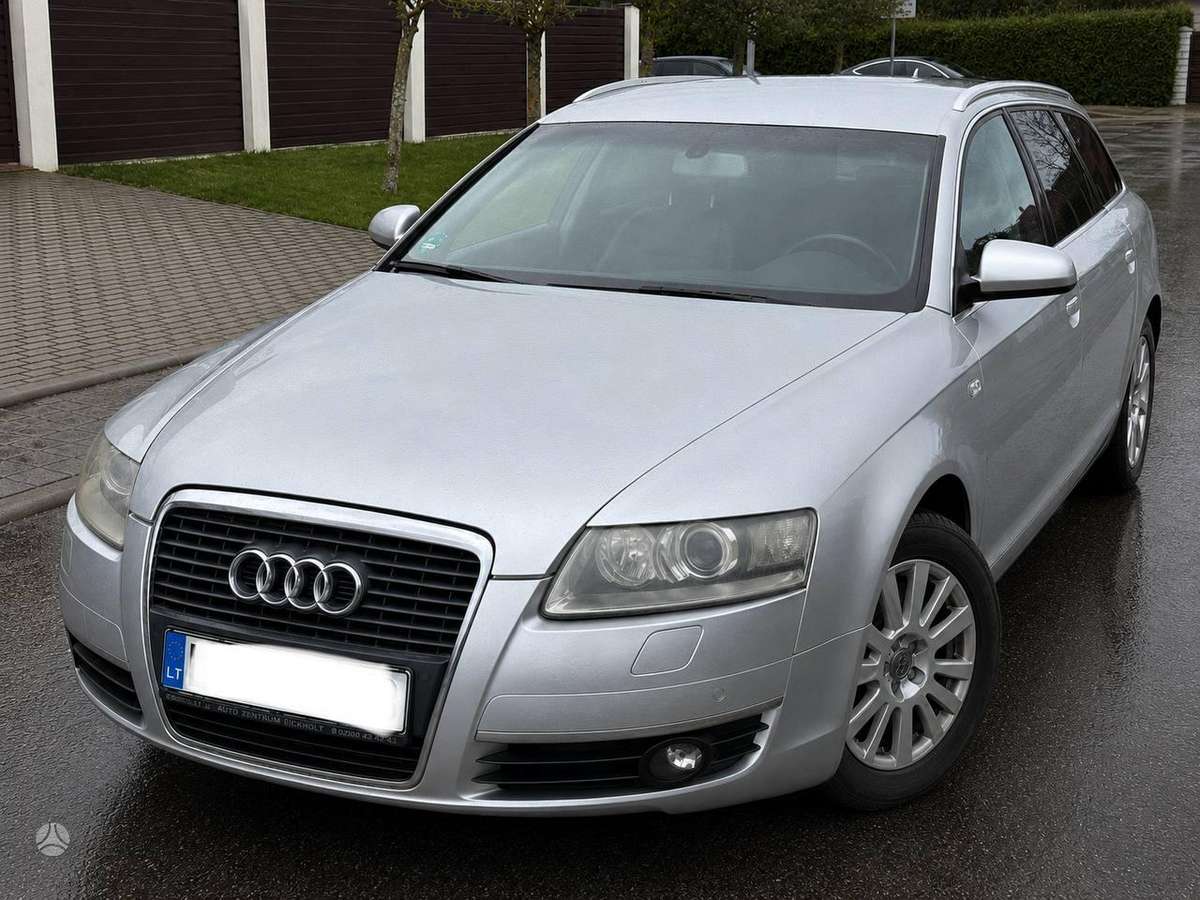 Audi A6 2007 — вигляд ззаду