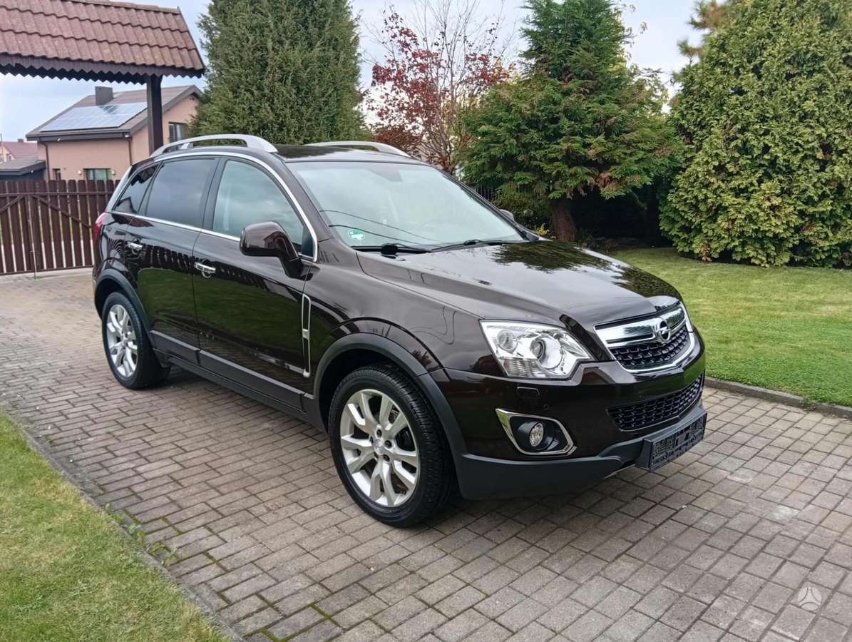 Opel Antara 2015 — салон
