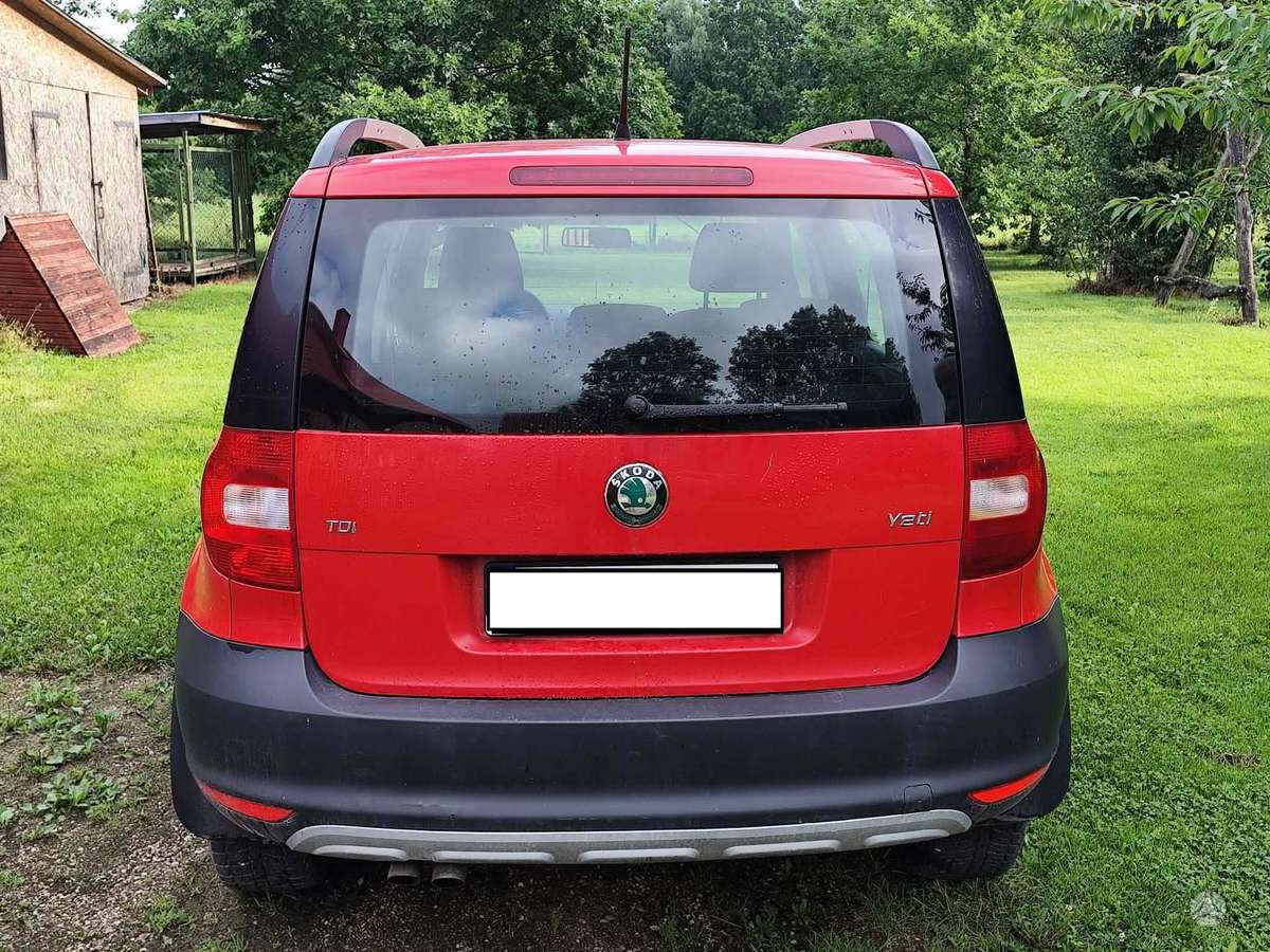 Skoda Yeti 2013 — engine 1968 cm³, 110 HP (81kW)
