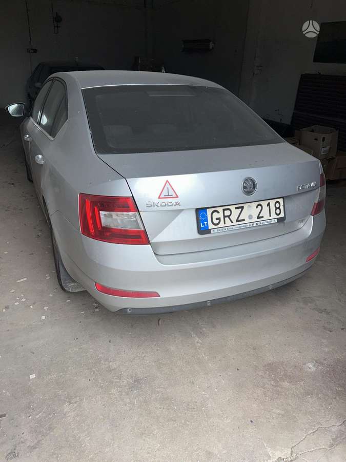 Skoda Octavia 2013 — вигляд ззаду