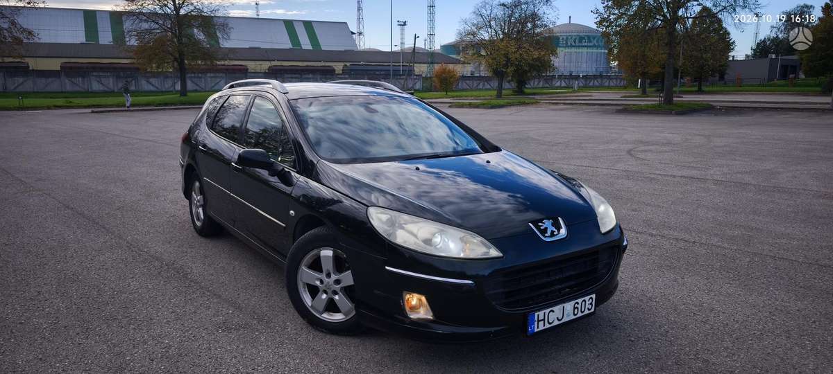 Peugeot 407 2007 — interior