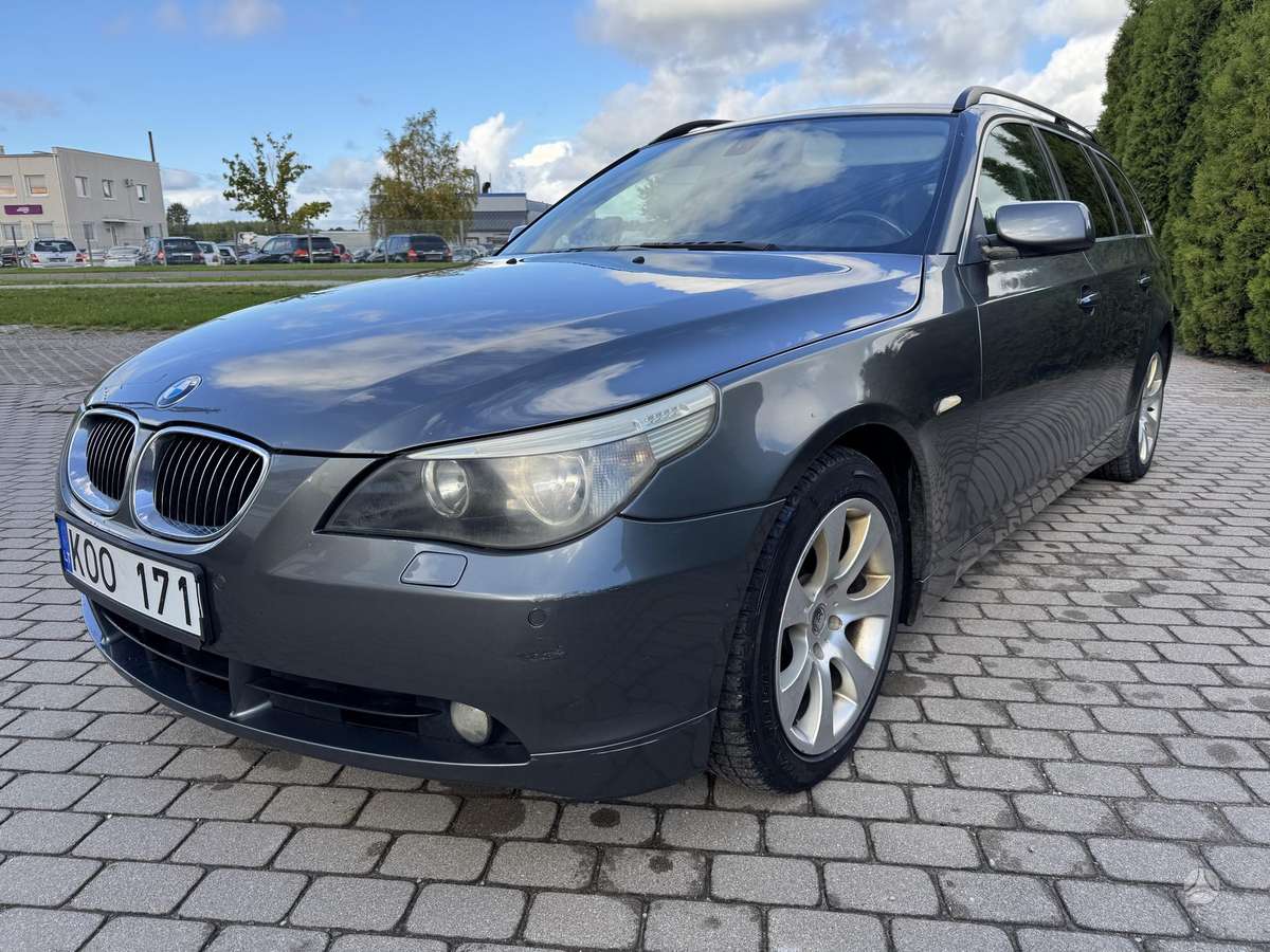 BMW 525 2006 — engine 2497 cm³, 163 HP (120kW)