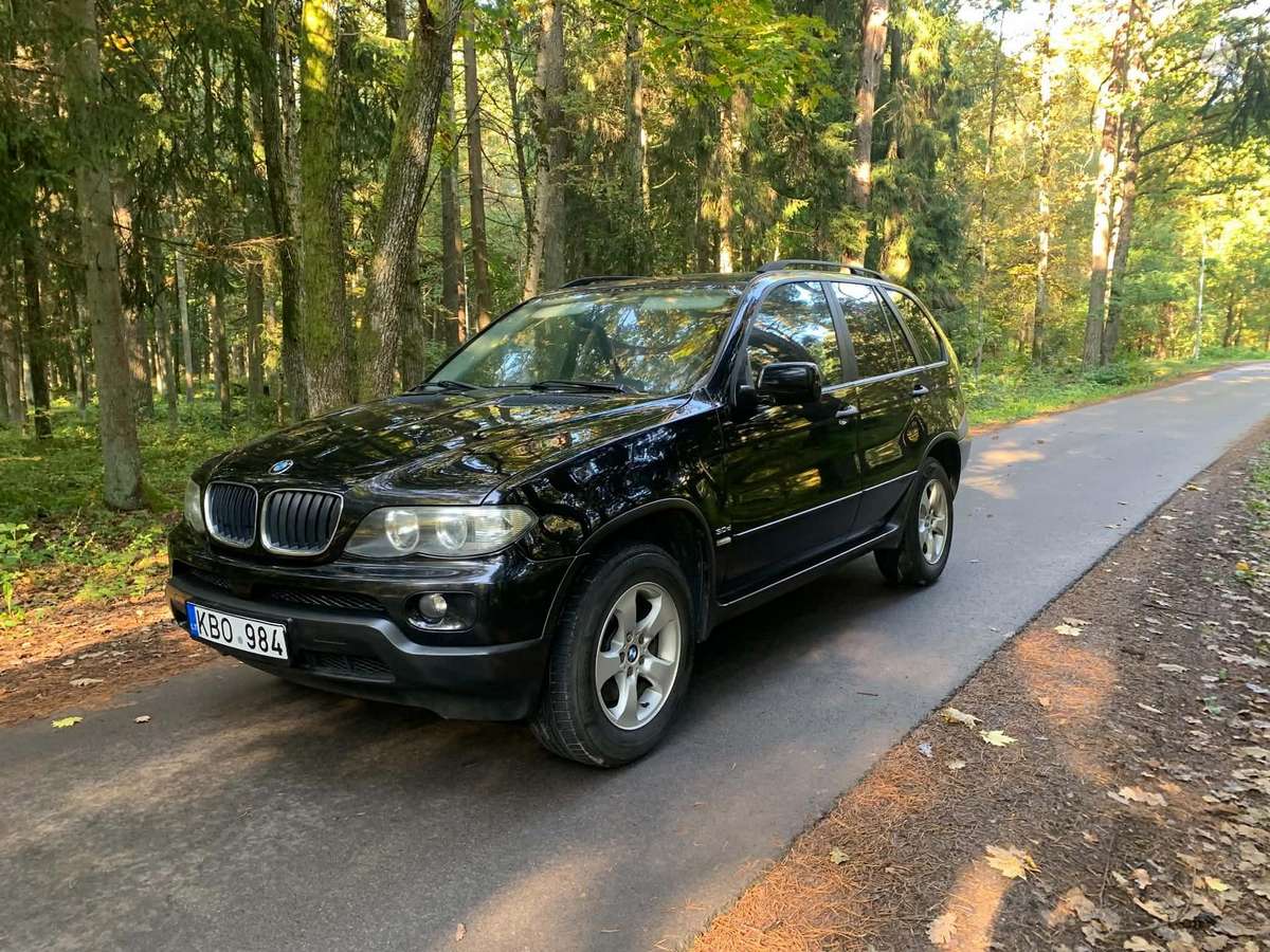 BMW X5 2004 — rear view
