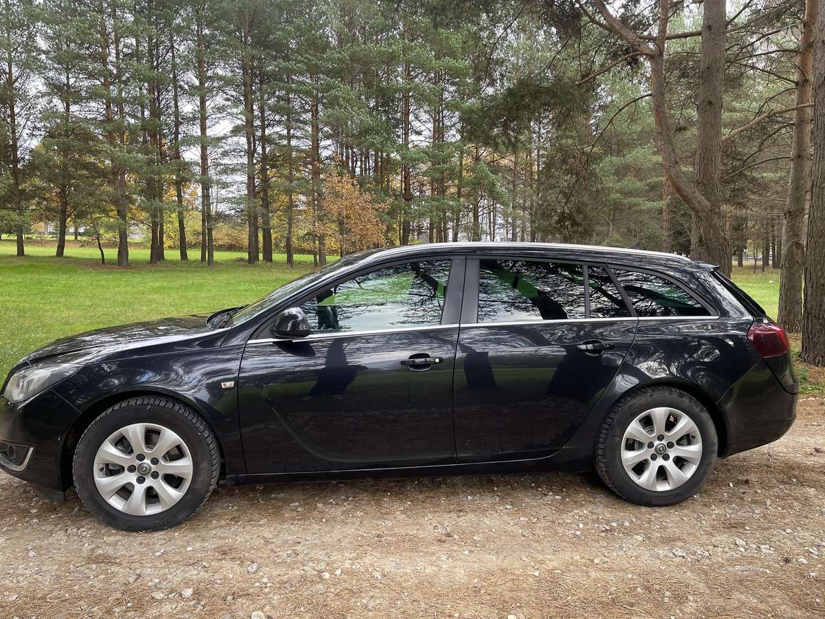 Opel Insignia 2014 — rear view