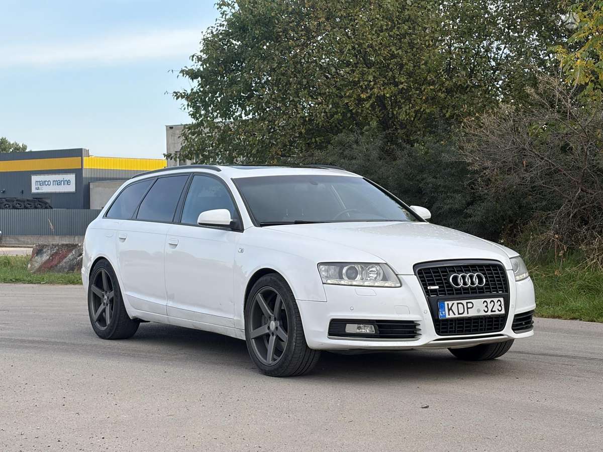 Audi A6 2009 — вигляд ззаду