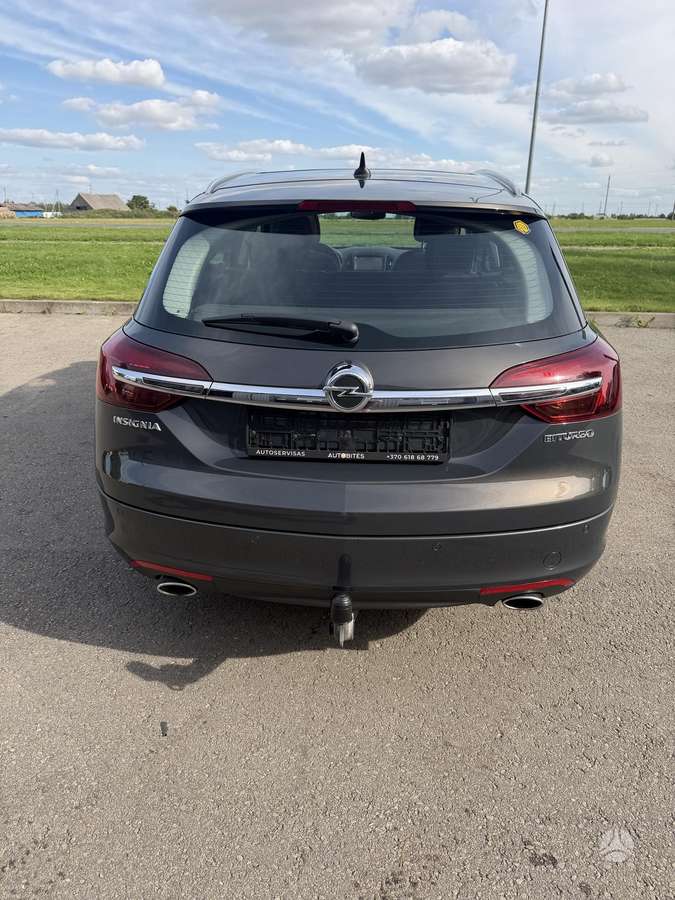 Opel Insignia 2014 — engine 2000 cm³, 194 HP (143kW)