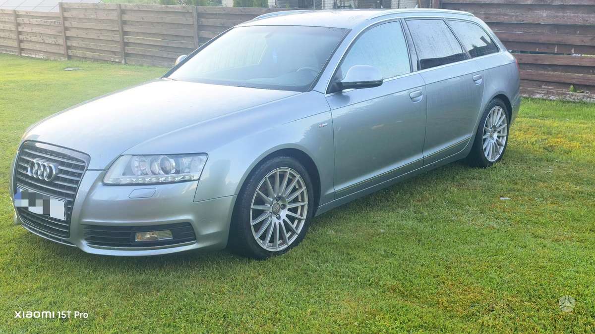 Audi A6 2011 — rear view