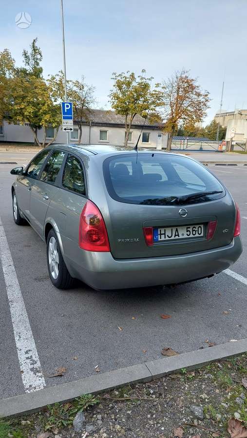 Nissan Primera 2004 — engine 1870 cm³, 120 HP (88kW)
