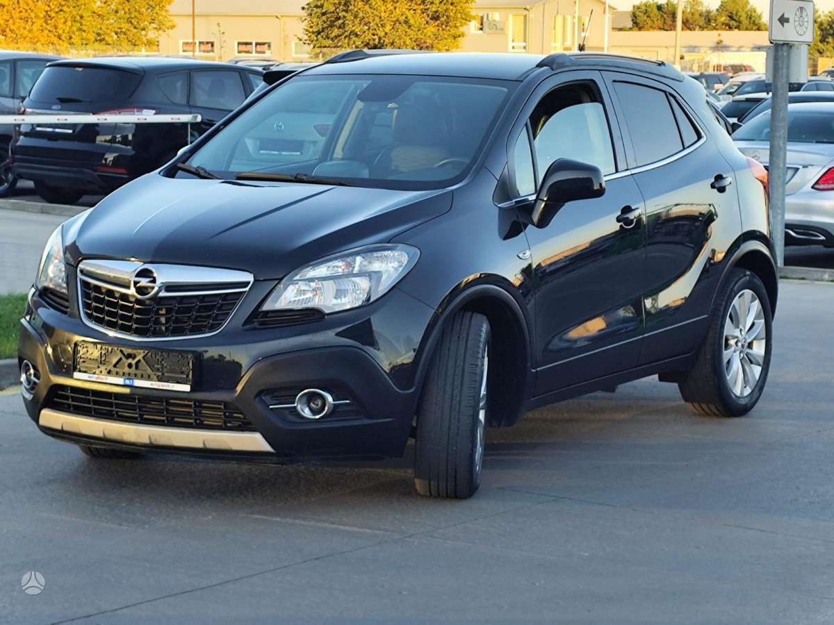 Opel Mokka 2015 — салон