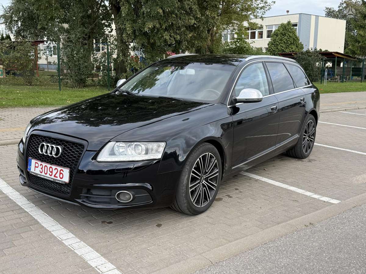 Audi A6 2009 — rear view