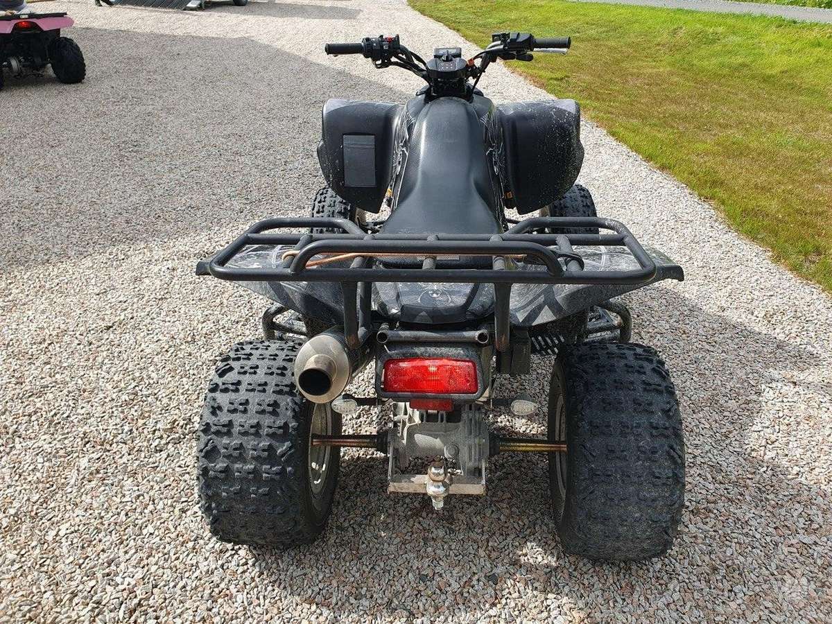 Kawasaki KFX 2007 — rear view