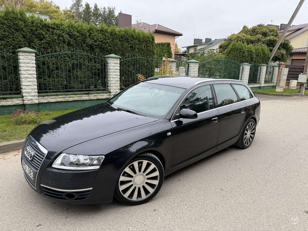 Audi A6 2006 — вигляд ззаду
