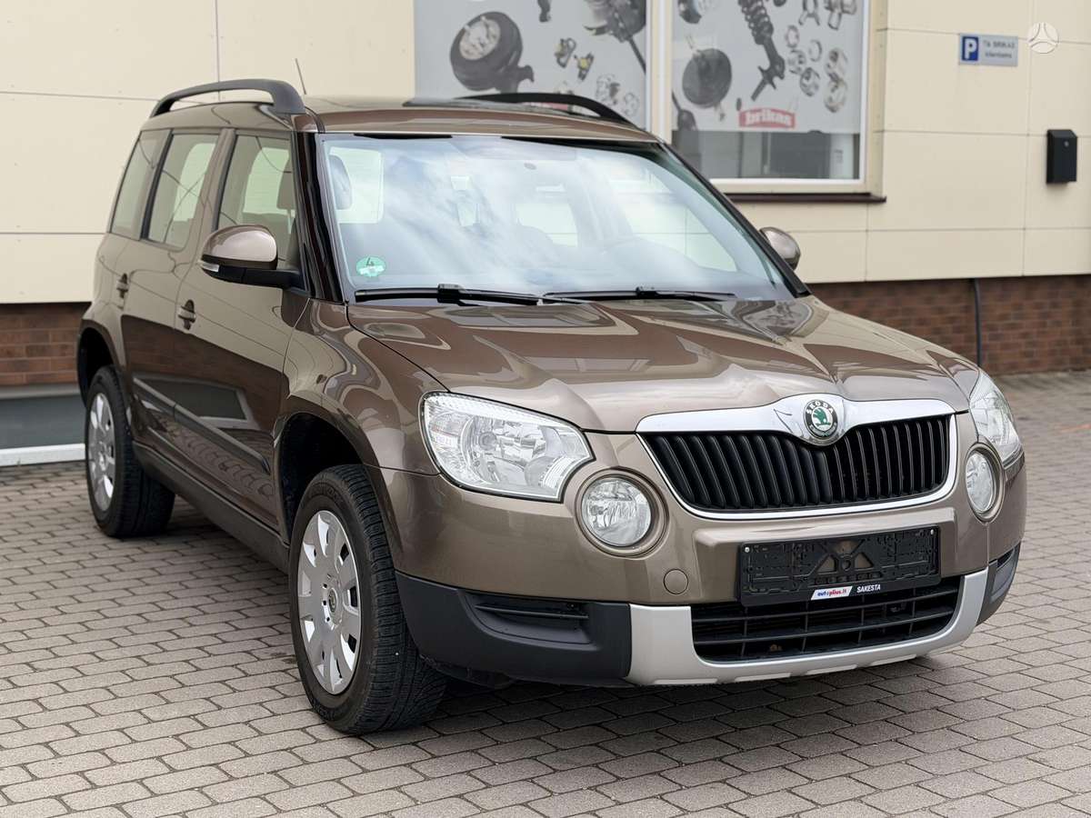 Skoda Yeti 2011 — салон