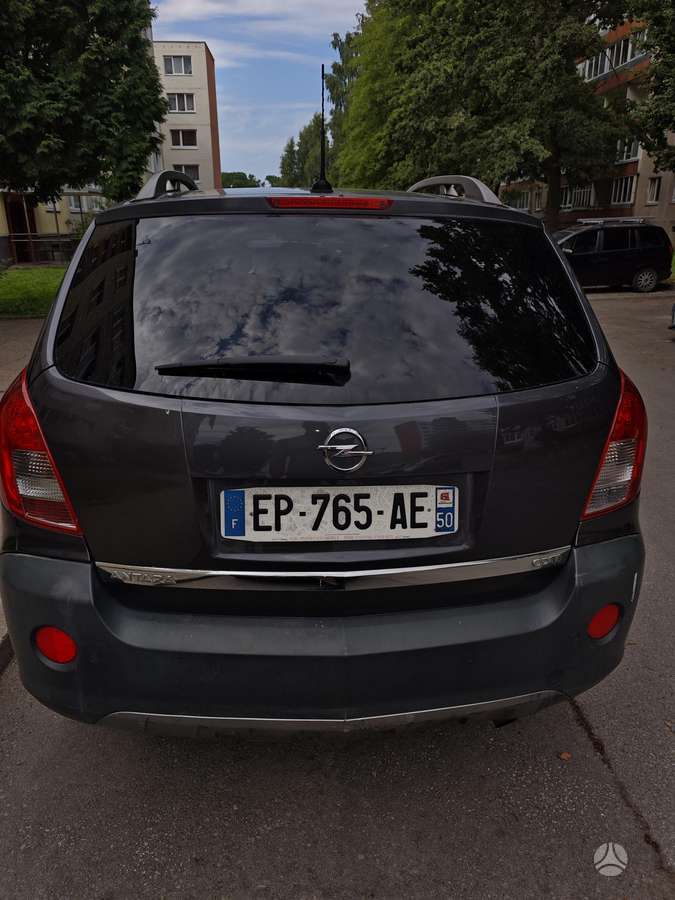 Opel Antara 2012 — interior