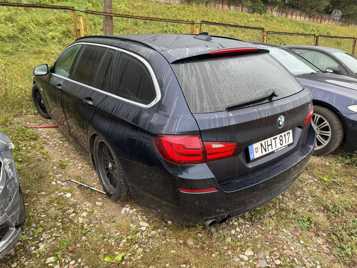 BMW 530 2010 — вигляд ззаду