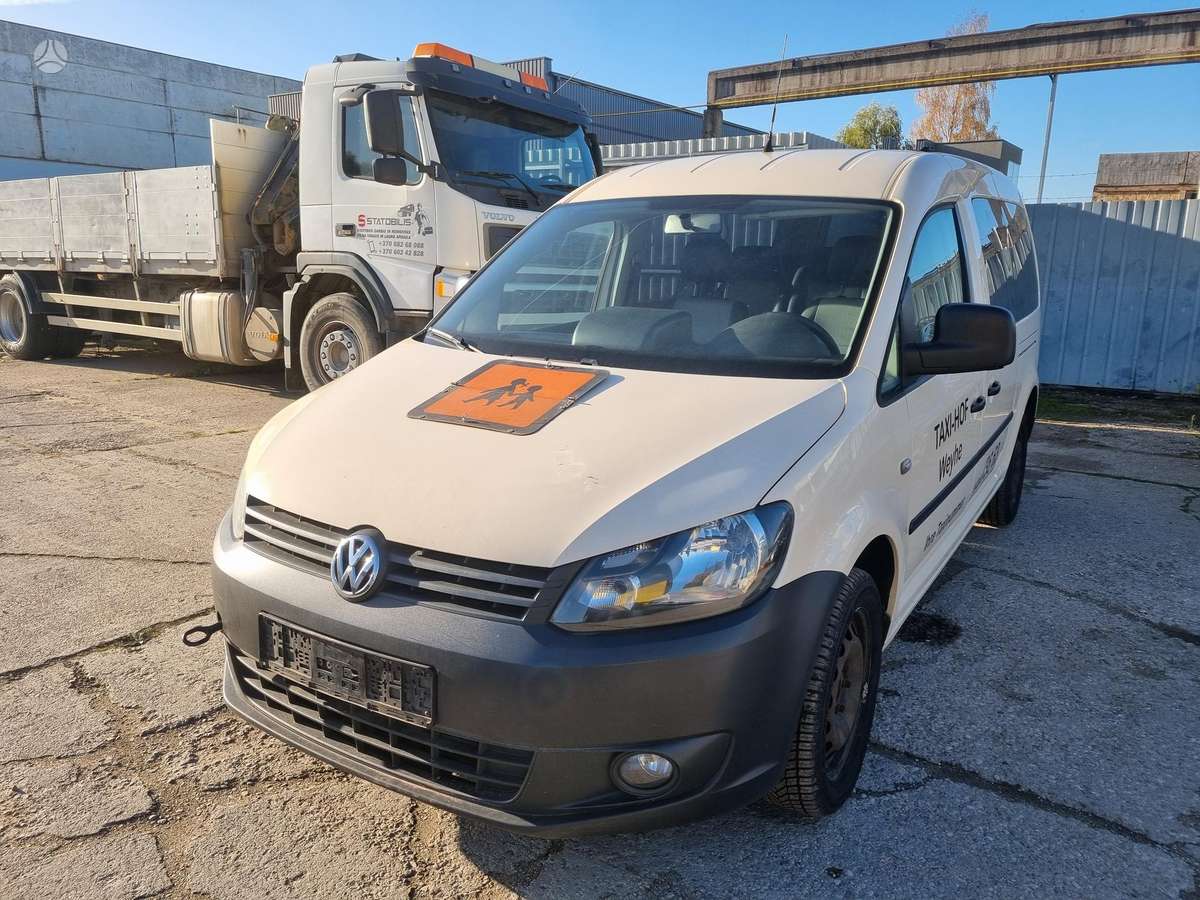 Volkswagen Caddy 2013 — engine 1600 cm³