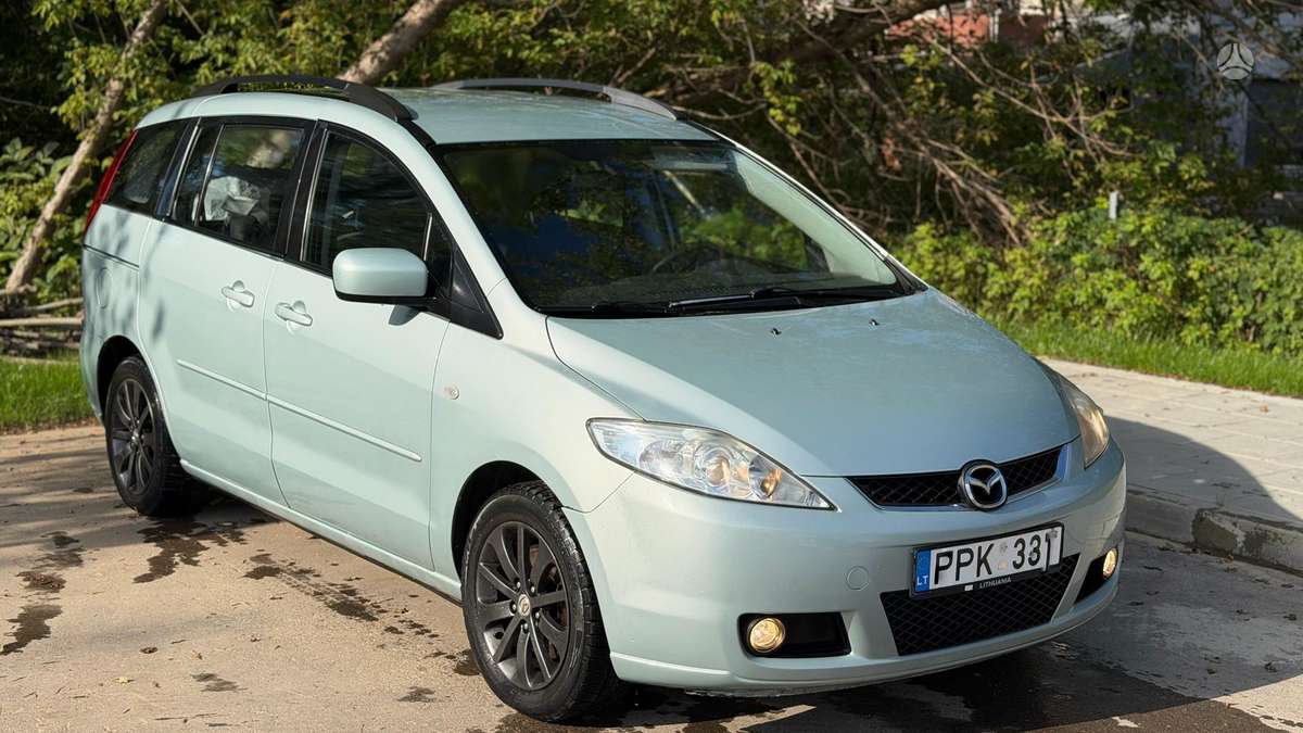 Mazda 5 2007 — салон