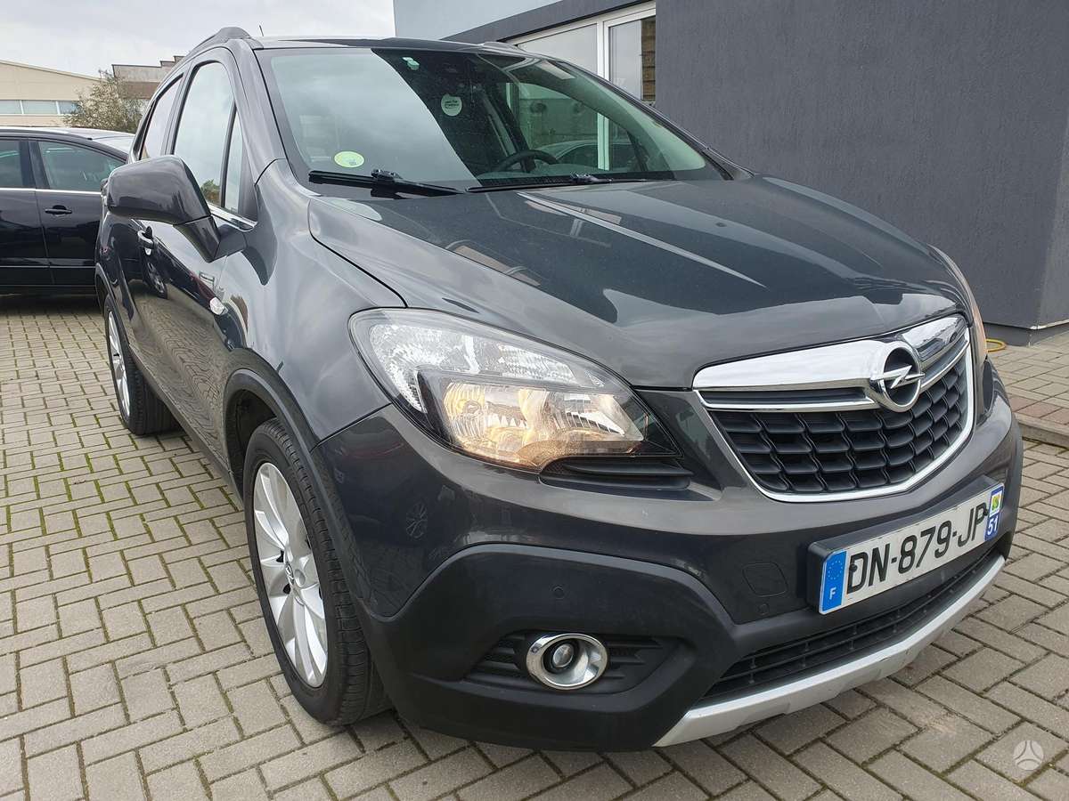 Opel Mokka 2015 — салон
