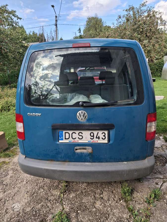 Volkswagen Caddy 2007 — interior