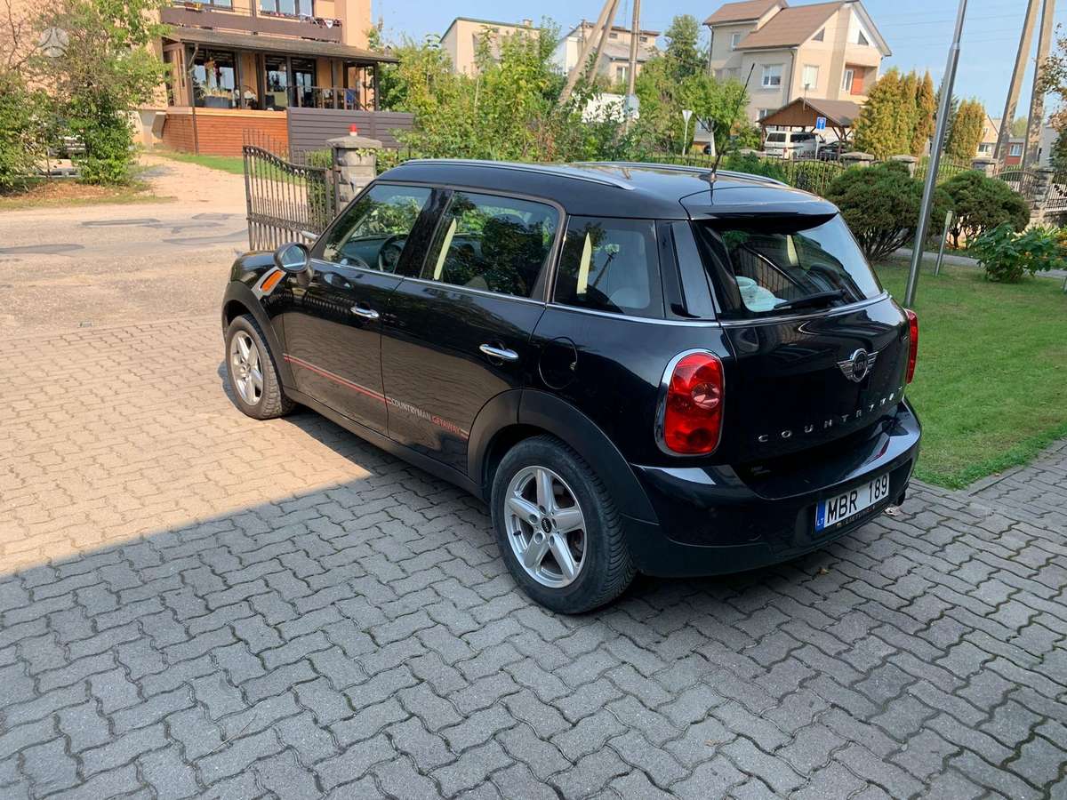 Mini Countryman 2014 — rear view