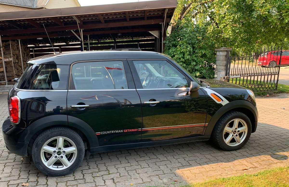 Mini Countryman 2014 — engine 1598 cm³, 98 HP (72kW)