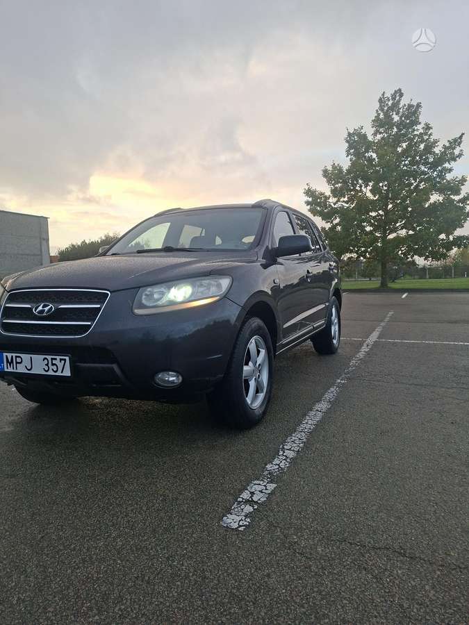 Hyundai Santa 2007 — салон