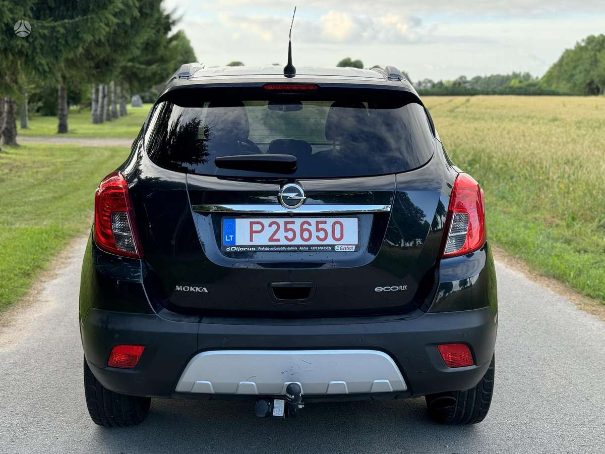 Opel Mokka 2015 — салон
